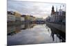 Town Hall and Canal at Sunset, Gothenburg, Sweden, Scandinavia, Europe-Frank Fell-Mounted Photographic Print