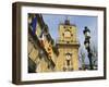 Town Hall and Clock Tower, Aix En Provence, Provence, France, Europe-Short Michael-Framed Photographic Print