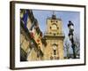 Town Hall and Clock Tower, Aix En Provence, Provence, France, Europe-Short Michael-Framed Photographic Print