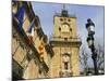 Town Hall and Clock Tower, Aix En Provence, Provence, France, Europe-Short Michael-Mounted Photographic Print