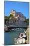 Town Hall and Harbour, Ciutadella, Menorca, Balearic Islands, Spain, Mediterranean, Europe-Neil Farrin-Mounted Photographic Print