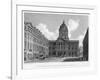 Town Hall and Mansion House, Liverpool, 19th Century-Edward Finden-Framed Giclee Print