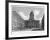 Town Hall and Mansion House, Liverpool, 19th Century-Edward Finden-Framed Giclee Print