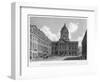 Town Hall and Mansion House, Liverpool, 19th Century-Edward Finden-Framed Giclee Print