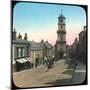 Town Hall and Market Street, Penryn, Cornwall, Late 19th or Early 20th Century-null-Mounted Giclee Print