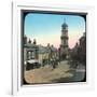 Town Hall and Market Street, Penryn, Cornwall, Late 19th or Early 20th Century-null-Framed Giclee Print