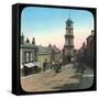 Town Hall and Market Street, Penryn, Cornwall, Late 19th or Early 20th Century-null-Framed Stretched Canvas