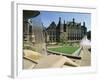 Town Hall and Peace Gardens, Sheffield, Yorkshire, England, United Kingdom-Neale Clarke-Framed Photographic Print