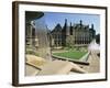 Town Hall and Peace Gardens, Sheffield, Yorkshire, England, United Kingdom-Neale Clarke-Framed Photographic Print