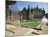 Town Hall and Peace Gardens, Sheffield, Yorkshire, England, United Kingdom-Neale Clarke-Mounted Photographic Print
