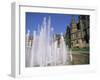 Town Hall and Peace Gardens, Sheffield, Yorkshire, England, United Kingdom-Neale Clarke-Framed Photographic Print