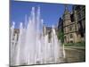 Town Hall and Peace Gardens, Sheffield, Yorkshire, England, United Kingdom-Neale Clarke-Mounted Photographic Print