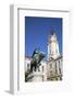 Town Hall and Statue of Janos Hunyadi, Pecs, Southern Transdanubia, Hungary, Europe-Ian Trower-Framed Photographic Print