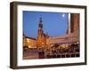 Town Hall at Dusk, Market Square (Rynek), Old Town, Wroclaw, Silesia, Poland, Europe-Frank Fell-Framed Photographic Print