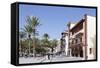 Town Hall at Plaza De Las Americas Square, San Sebastian, La Gomera, Canary Islands, Spain, Europe-Markus Lange-Framed Stretched Canvas