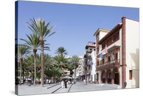 Town Hall at Plaza De Las Americas Square, San Sebastian, La Gomera, Canary Islands, Spain, Europe-Markus Lange-Stretched Canvas