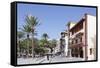 Town Hall at Plaza De Las Americas Square, San Sebastian, La Gomera, Canary Islands, Spain, Europe-Markus Lange-Framed Stretched Canvas