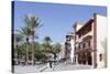 Town Hall at Plaza De Las Americas Square, San Sebastian, La Gomera, Canary Islands, Spain, Europe-Markus Lange-Stretched Canvas