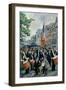 Town Hall Band, 14th July, Honfleur, France, 1997-Rosemary Lowndes-Framed Giclee Print