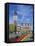 Town Hall, Calais, France-Peter Thompson-Framed Stretched Canvas