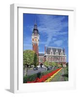 Town Hall, Calais, France-Peter Thompson-Framed Photographic Print