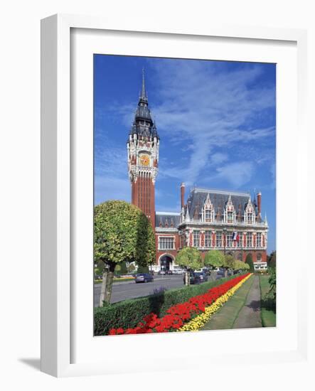 Town Hall, Calais, France-Peter Thompson-Framed Photographic Print