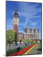 Town Hall, Calais, France-Peter Thompson-Mounted Photographic Print