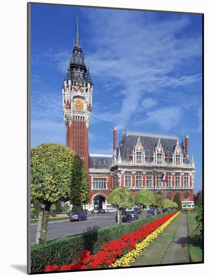 Town Hall, Calais, France-Peter Thompson-Mounted Photographic Print