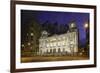 Town Hall (Camara Municipal), Dusk, Cinelandia, Centro, Rio De Janeiro, Brazil, South America-Ian Trower-Framed Photographic Print