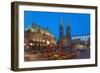 Town Hall, Cathedral, Town Hall Square, Bremen, Germany, Europe-Chris Seba-Framed Premium Photographic Print