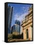 Town Hall, Central Business District, Sydney, New South Wales, Australia, Pacific-Richard Cummins-Framed Stretched Canvas