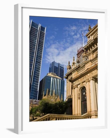 Town Hall, Central Business District, Sydney, New South Wales, Australia, Pacific-Richard Cummins-Framed Photographic Print