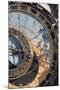 Town Hall Clock (Astronomical Clock), Old Town Square, Old Town, Prague, Czech Republic, Europe-Martin Child-Mounted Photographic Print