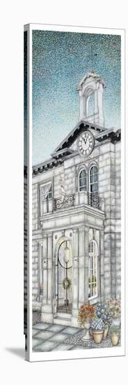 Town Hall Clock, Kirkby Lonsdale, Cumbria, 2009-Sandra Moore-Stretched Canvas