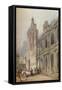 'Town Hall, Cologne', c1841-William Leighton Leitch-Framed Stretched Canvas