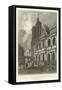 Town Hall Cologne-William Tombleson-Framed Stretched Canvas