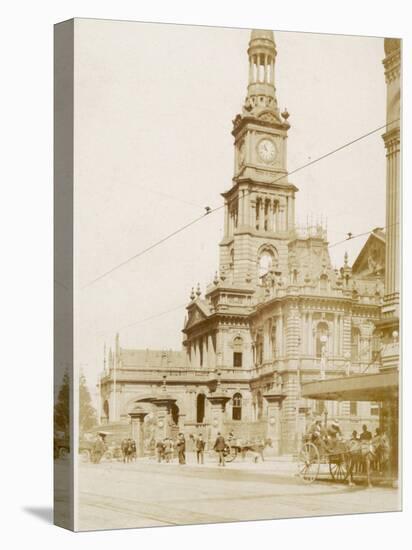 Town Hall Corner, Sydney, New South Wales, Australia-null-Stretched Canvas