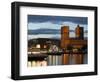 Town Hall from Aker Brygge, Norway-Russell Young-Framed Photographic Print