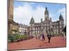 Town Hall, George Square, Glasgow, Scotland, United Kingdom-Yadid Levy-Mounted Photographic Print