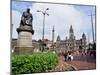 Town Hall, George Square, Glasgow, Scotland, United Kingdom-Yadid Levy-Mounted Photographic Print