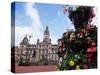 Town Hall, George Square, Glasgow, Scotland, United Kingdom-Yadid Levy-Stretched Canvas