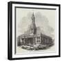 Town-Hall, in Course of Erection, at Leeds-null-Framed Giclee Print
