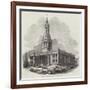 Town-Hall, in Course of Erection, at Leeds-null-Framed Giclee Print