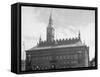 Town Hall in the City of Copenhagen-null-Framed Stretched Canvas