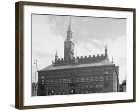 Town Hall in the City of Copenhagen-null-Framed Photographic Print