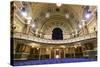 Town Hall Interior, Leeds, West Yorkshire, Yorkshire, England, United Kingdom-Nick Servian-Stretched Canvas