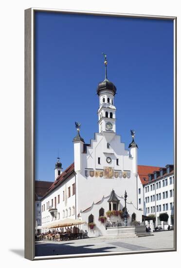 Town Hall, Kempten, Schwaben, Bavaria, Germany, Europe-Markus-Framed Photographic Print