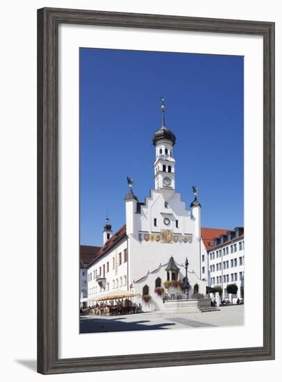 Town Hall, Kempten, Schwaben, Bavaria, Germany, Europe-Markus-Framed Photographic Print