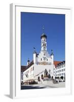 Town Hall, Kempten, Schwaben, Bavaria, Germany, Europe-Markus-Framed Photographic Print