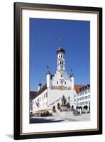 Town Hall, Kempten, Schwaben, Bavaria, Germany, Europe-Markus-Framed Photographic Print